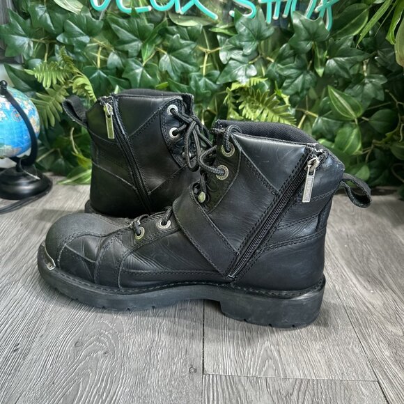 Harley-Davidson Motorcycle D96010 Wolverine Jones Leather Men\'s Boots Size 11 main image 5